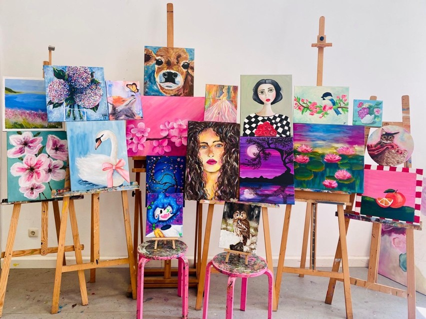 Sie betrachten gerade Kinder-Kunst mit Wow-Effekt&nbsp;! Aus­stel­lung im Foyer des Kul­tur­zen­trum Bade­haus im Alten Kur­park in Bad&nbsp;Soden