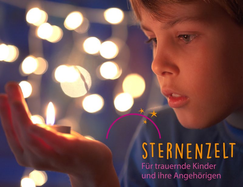 Mehr über den Artikel erfahren Ster­nen­zelt-Ate­lier für trau­ern­de Kinder und ihre Angehörigen
