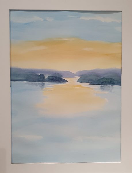 Sabine Rottok fängt in ihren Aquarellen die Schönheit der Natur und Landschaften ein.